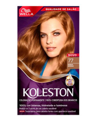 Detalhes do produto KOLESTON 77 MARROM DOURADO