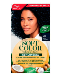 Detalhes do produto SOFT COLOR 28 PRETO AZULADO