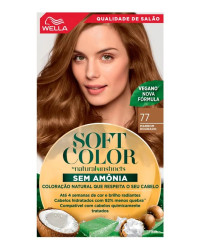Detalhes do produto SOFT COLOR 77 MARROM DOURADO UN