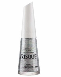 Detalhes do produto ESMALTE GLIT RISQUE MIL PURPURINAS BL 8ML C6