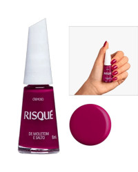 Detalhes do produto ESM RISQUE BL 8ML DE MOLETOM E SALTO*(E)*