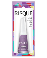 Detalhes do produto ESMALTE RISQUE ROXO SEM CRISE BL 8ML
