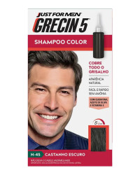 Detalhes do produto SHAMPOO TONALIZANTE GRECIN 5 H-45 CASTANHO ESCURO