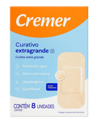 Detalhes do produto CURATIVO C/8 EXTRA GRANDE CREMER