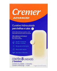 Detalhes do produto CURATIVO CREMER HIDROCOLOIDE CALOS E BOLHA 8UNIDS