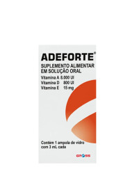 Detalhes do produto ADEFORTE SOL 1AMP 3ML