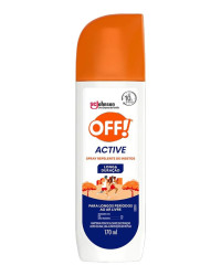 Detalhes do produto REPELENTE OFF ACTIVE SPRAY 10H 170ML (1100700)