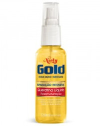 Detalhes do produto QUERATINA NIELY GOLD 120ML LIQ RECONSTRUCAO(E)*