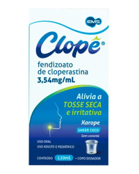 Detalhes do produto CLOPE 3,54MG/ML XPE FR 120ML