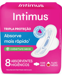 Detalhes do produto ABSORVENTE INTIMUS  C/8