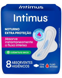 Detalhes do produto ABSORVENTE INTIMUS GEL NOT SECA ABAS