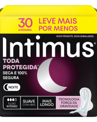 Detalhes do produto ABSORVENTE INTIMUS NOT 30UN SUAVE ABAS(E) - 61586