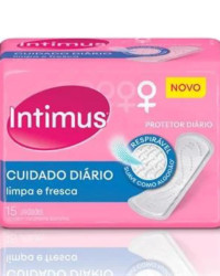Detalhes do produto PROTETOR DIARIO INTIMUS C/ IND DE TROCA C/15