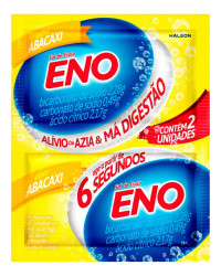Detalhes do produto SAL DE FRUTA ENO FRACAO 2 ENV SB ABACAXI