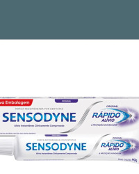 Detalhes do produto CREME DENTAL SENSODYNE RAP ALIVIO 90G