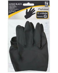 Detalhes do produto LUVA LATEX MARCO BONI BLACK 1497 G 2UN(E)