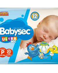 Detalhes do produto FRALDA BABYSEC JUMBINHO C/20