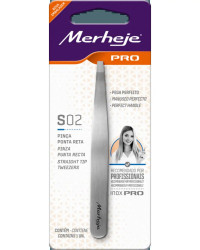 Detalhes do produto PINCA SOBRANCELHAS MERHEJE PONTA RETA