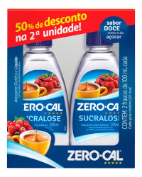Detalhes do produto ZERO CAL LIQ SUCRALOSE 100ML
