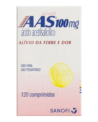 Detalhes do produto AAS 100MG CX 120 COMP