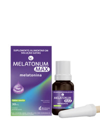 Detalhes do produto MELATONINA 0,21MG MENTA MELATONUM MAX 30ML