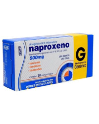 Detalhes do produto NAPROXENO 500MG CX 10 COMP