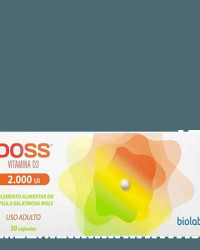 Detalhes do produto DOSS 2000UI CX 30 CAP