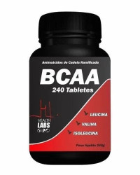 Detalhes do produto BCAA 240 TABS. HEALTH LABS