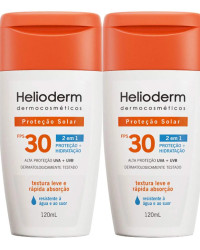 Detalhes do produto KIT ECONOMICO HELIODERM 2 FPS 30