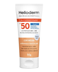 Detalhes do produto HELIODERM FACIAL FPS50 COM COR 50