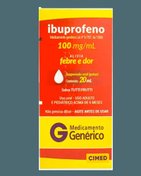 Detalhes do produto IBUPROFENO 100MG/ML SUSP ORAL 20ML