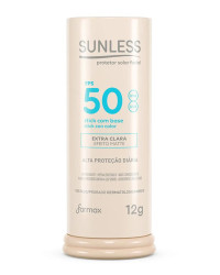 Detalhes do produto PROTETOR SOLAR SUNLESS FAC STICK EXT CL FP50