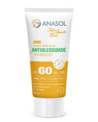Detalhes do produto ANASOL PROT. SOLAR FACIAL TSD- ANTIBRILHO FPS 60 -
