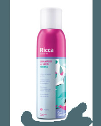 Detalhes do produto SHAMPOO A SECO RICCA 150ML MENTA