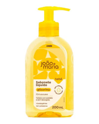 Detalhes do produto JOAO E MARIA SAB LIQ BABY GLIC  200ML