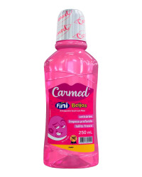 Detalhes do produto ENXAGUANTE BUCAL CARMED 250ML FINI BEIJOS
