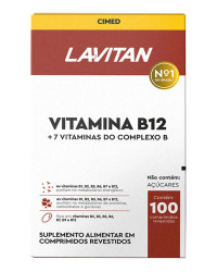 Detalhes do produto LAVITAN COMPLEXO B COM 100 COMP