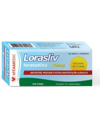Detalhes do produto LORASLIV 10MG CX 12 COMP