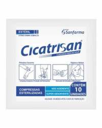 Detalhes do produto COMPRESSA GASE CICATRISAN  - SANFARMA