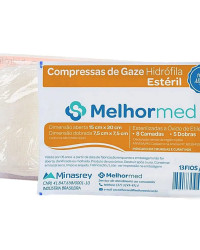 Detalhes do produto COMPRESSAS GASE EST.11FIOS C/10