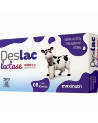 Detalhes do produto DESLAC LACTASE 10.000FCC  8CPS MAST / MAXINUTRI