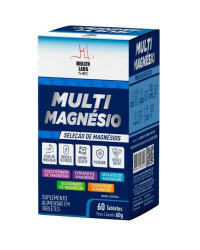 Detalhes do produto MULTI MAGNESIO 60 TABS HEALTH LABS