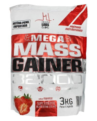 Detalhes do produto MEGA MASS GAINER 3KG MORANGO HEALTH LABS