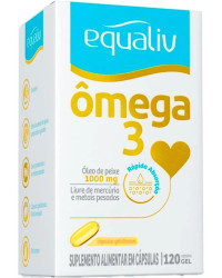 Detalhes do produto OMEGA 3 - EQUALIV COM 120 CAPS