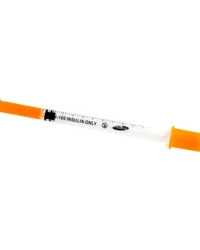Detalhes do produto SERINGA 1ML COM AGULHA 6 X 0,25 INSULINA 31G C/100