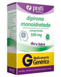 Detalhes do produto DIPIRONA SODICA 500MG CX 20 COMP