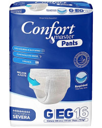 Detalhes do produto FRALDA CONFORT MASTER PANTS JUMBO G/XG - C/16