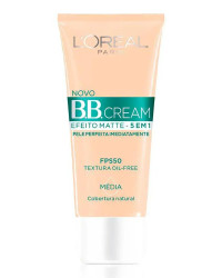 Detalhes do produto BB CREAM FACIAL LOREAL 30ML MEDIA EFEITO MATTE(E)*