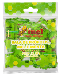 Detalhes do produto BALA DE PROPOLIS MEL E MENTA