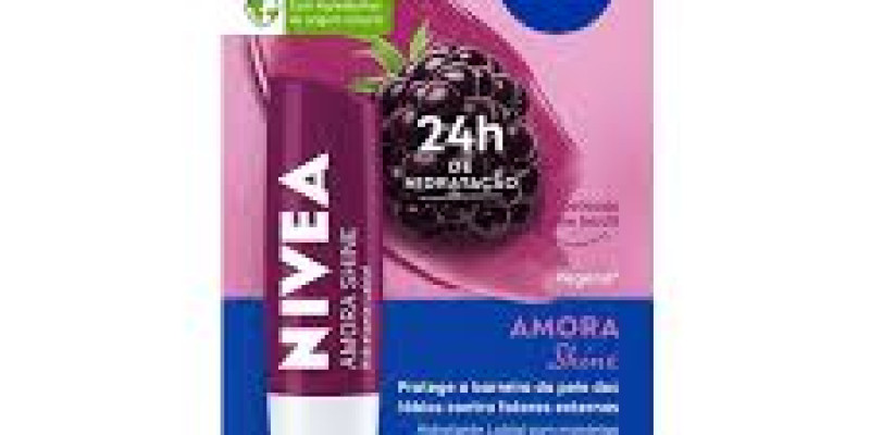 PROTETOR LABIAL NIVEA 4,8GR AMORA SHINE